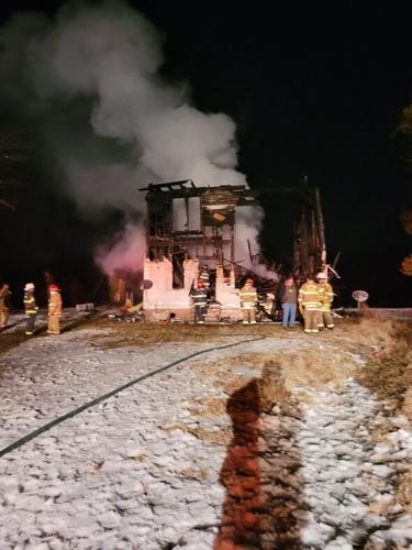 Vacant house destroyed by fire in Talbot County