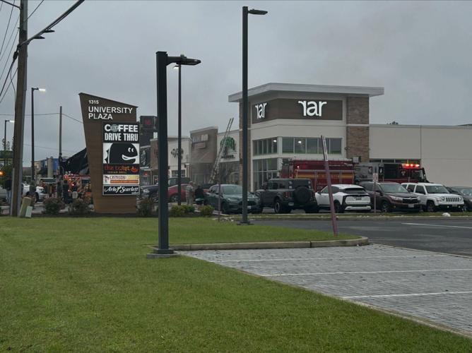 1315 S. Salisbury Blvd, with smoke coming out of Crimson Coward.