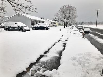Salisbury Residents React to the First Snow of the Season