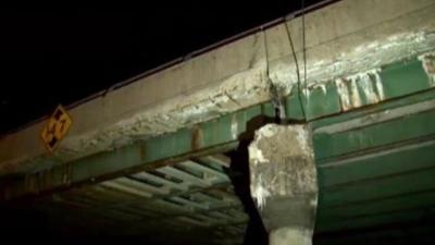 Concrete Falls From I-495/95 Bridge, Previously Ruled "Structurally Deficient"