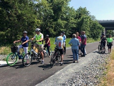 Ceremony Held for Completion of Phase 2 of Tom Draper Bike Trail in Sussex County