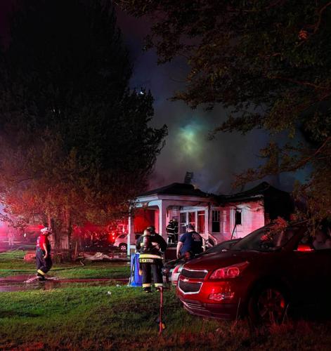 Laurel fire