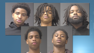 Five Delaware teens arrested on gun charges in Queen Anne's County