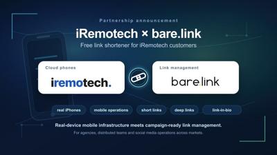iRemotech and bare.link Announce Partnership to Support Mobile Workflows and Remote Device Operations