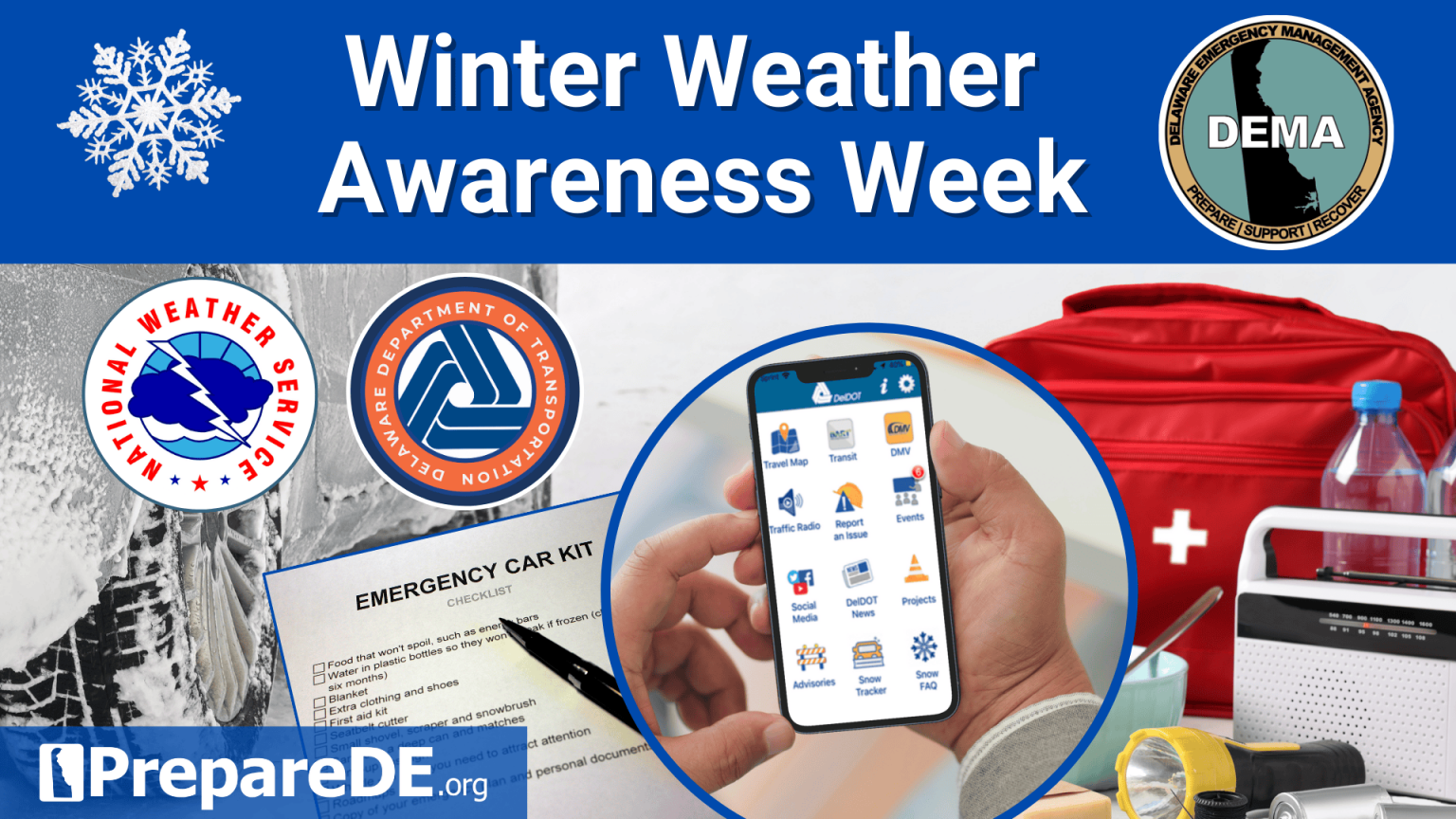 Delaware's Winter Weather Awareness Week Coming Up | Latest News | Wboc.com