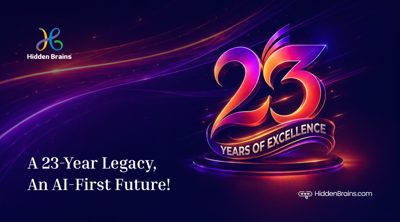 Hidden Brains Marks 23 Years, Strengthens AI-First Focus to Help Businesses Solve Real Operational Challenges