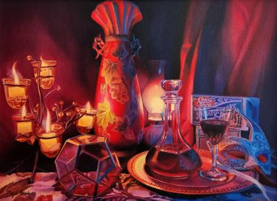 MEBU11, Megan Burak, By Candlelight, oil on canvas.jpg
