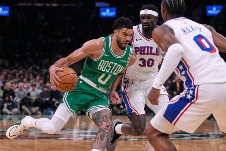 76ers Celtics Basketball
