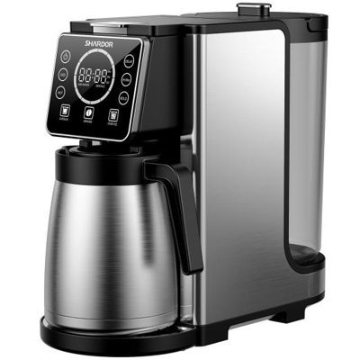 SHARDOR KM805 Dual-Brew Coffee Maker Now Available: A Single Cup or a 32-Oz Carafe for Holiday Hosts