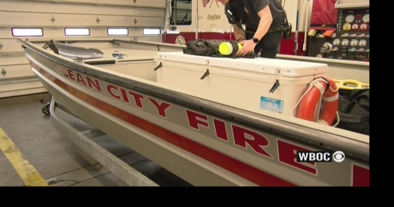 Ocean City Fire Dept. Receives Thanks from Chincoteague Bay Plane Crash
