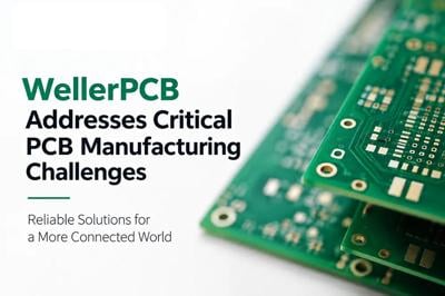 WellerPCB Publishes New Engineering Guides on PCB Material Selection, Fine-Pitch BGA Design, and High-Voltage Insulation