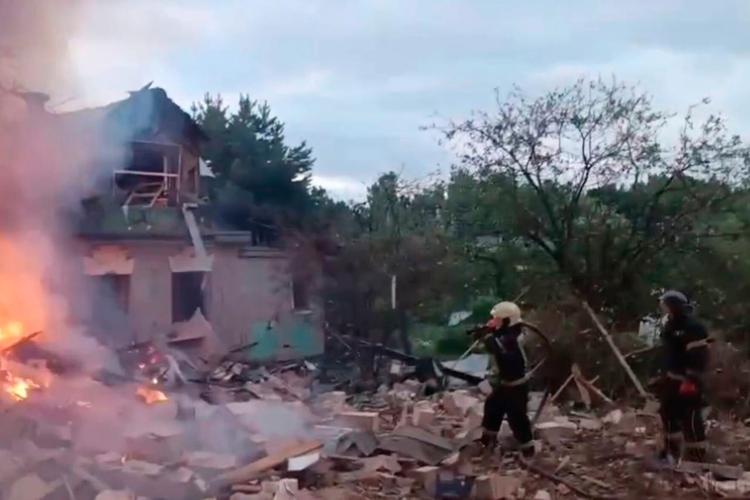 Russia Ukraine Drone Attack