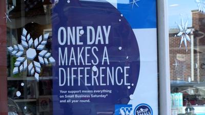Small Business Saturday Sign