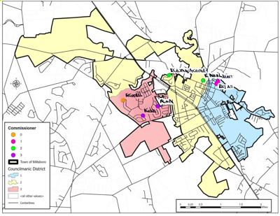 Town of Millsboro Election Districts Changed