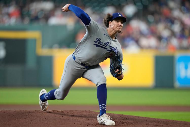 Dodgers Astros Baseball