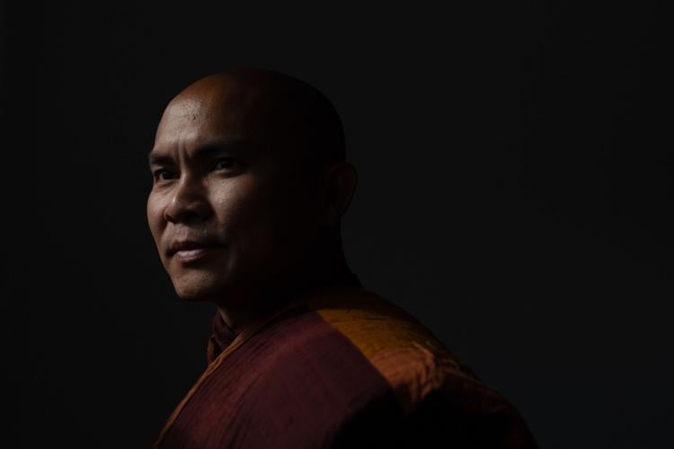 Walk for Peace Buddhist Monk