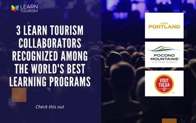 Three Learn Tourism Collaborators Named Finalists for Prestigious International Talent Development Award