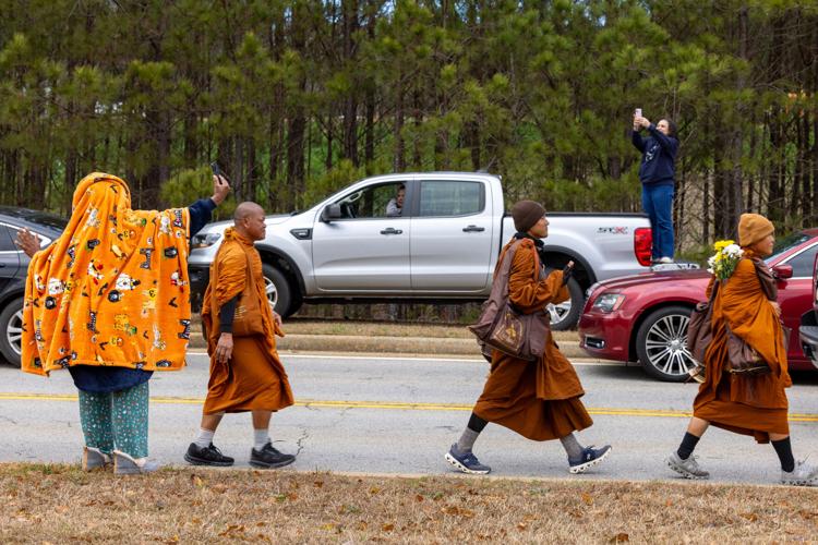 Buddhist Monks-Peace Walk Georgia