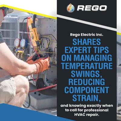Rego Electric Inc, Heating, Cooling, and Plumbing Addresses HVAC Issues