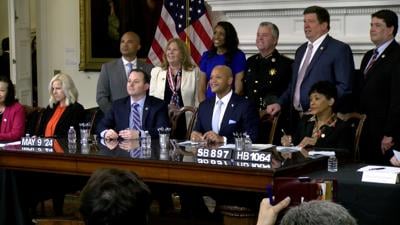 Tashica Hilliard Bill Signing