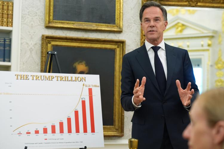 Trump NATO Rutte