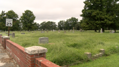 Overgrown Cemetery