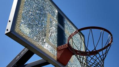 Shattered Backboard