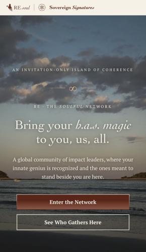 Rugged Elegance Launches Sovereign Signatures, a New Way of Seeing How Impact Leaders Lead, Relate & Change The World
