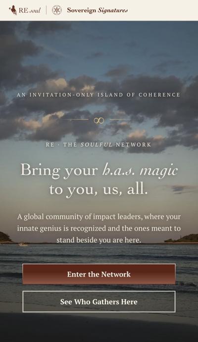 Rugged Elegance Launches Sovereign Signatures, a New Way of Seeing How Impact Leaders Lead, Relate & Change The World