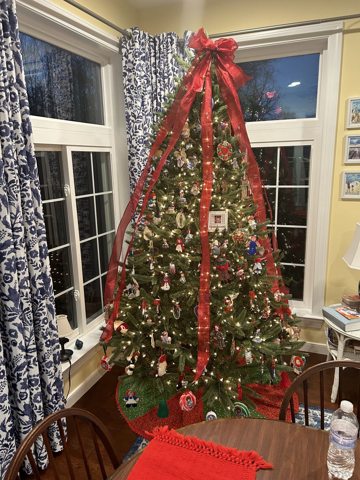 Patricia Horwart's Raggedy Anne Christmas tree.