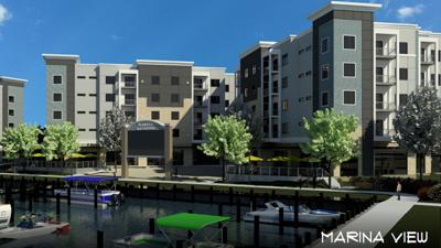 Salisbury Marina Landing Rendering
