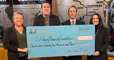 Draper Holding Charitable Foundation Donation to Salisbury University.