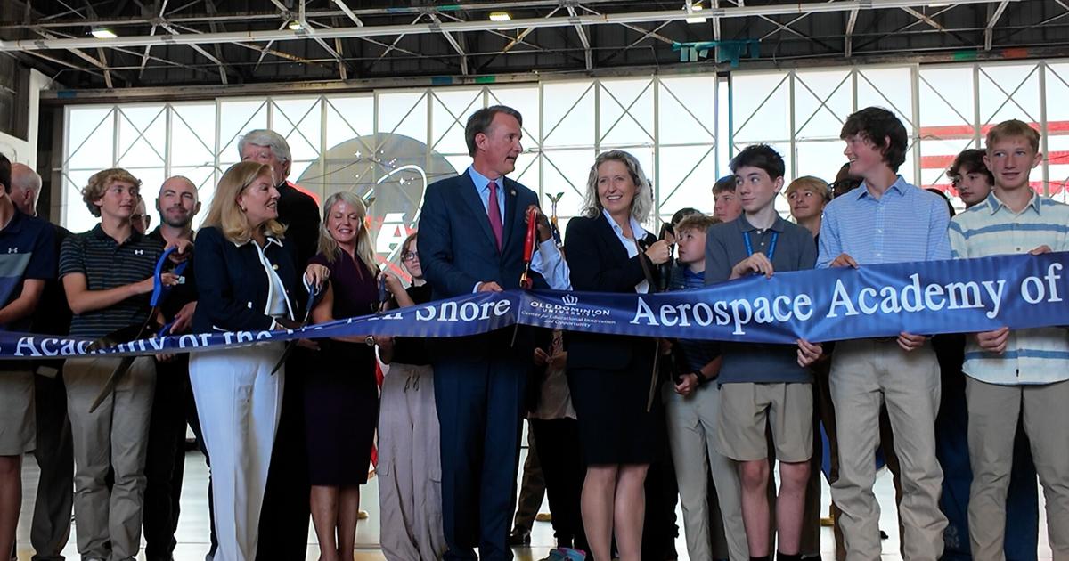 Aerospace lab school launches on Virginia's Eastern Shore