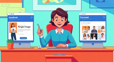 Carousel vs Single Image Facebook Ads: Benefits, Cost & Examples Guide Published