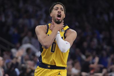 APTOPIX Pacers Knicks Basketball
