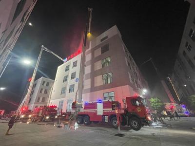 Maoming Fire & Rescue Conducts Full-Scale Emergency Drill at Ming Shun PPE Factory