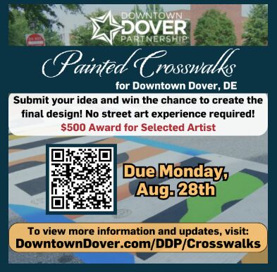 Downtown Dover Partnership-painted crosswalk competition