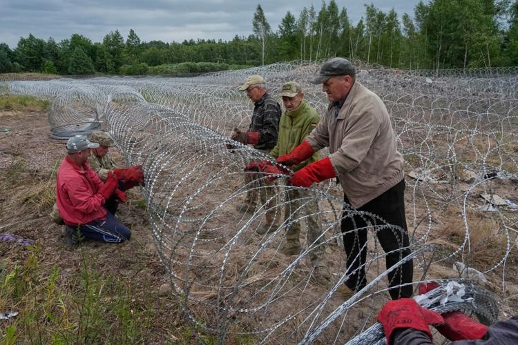 Ukraine Belarus Border Snapshot