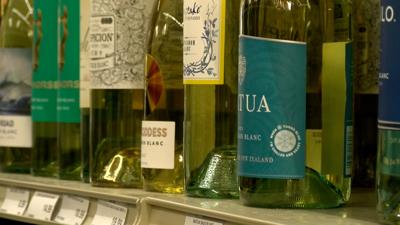 Wine bottles