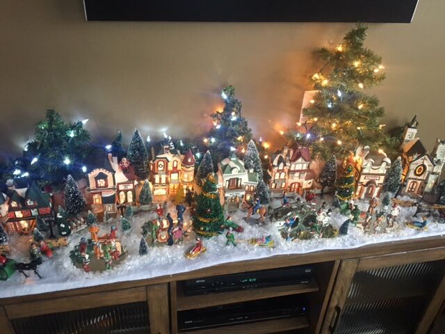 Marcey family xmas village rehoboth beach