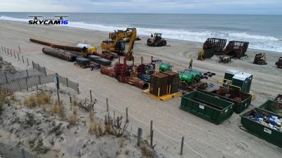 Ocean City Beach Replenishment Project Completed