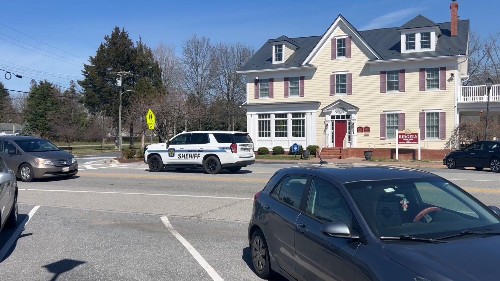 Sheriff's Office and State Troopers Maintain Order in Ridgely Amid