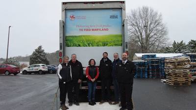 Maryland Food Bank New Truck