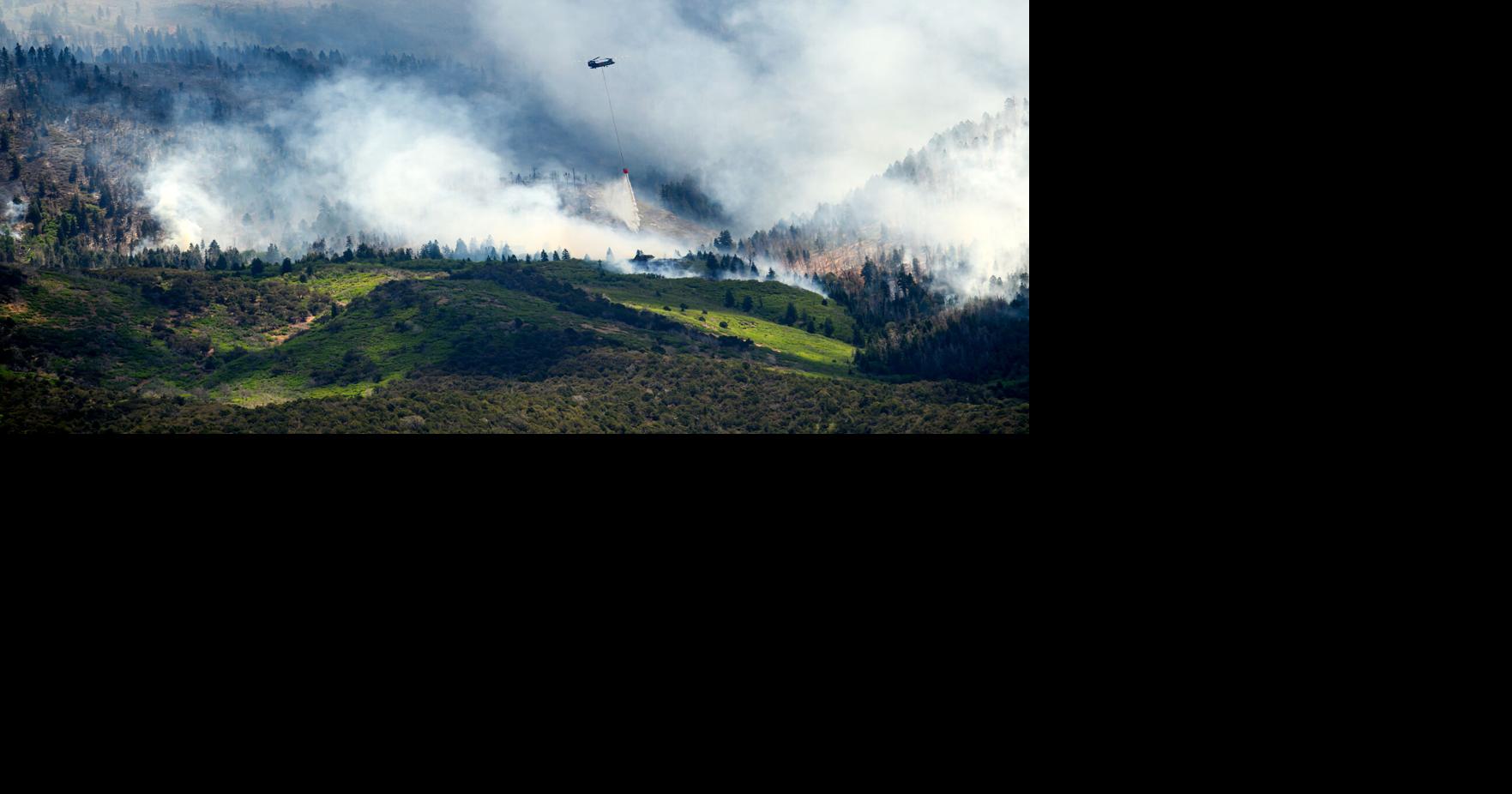 Dry, windy conditions fuel explosive wildfire growth across western US