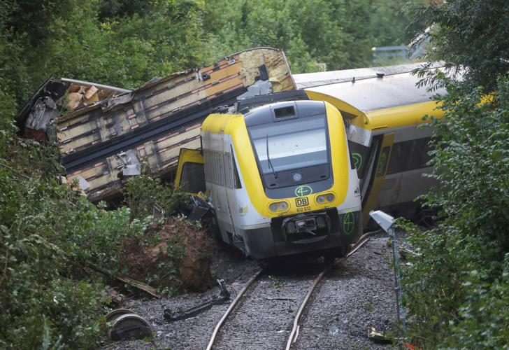 Germany Train Derailed