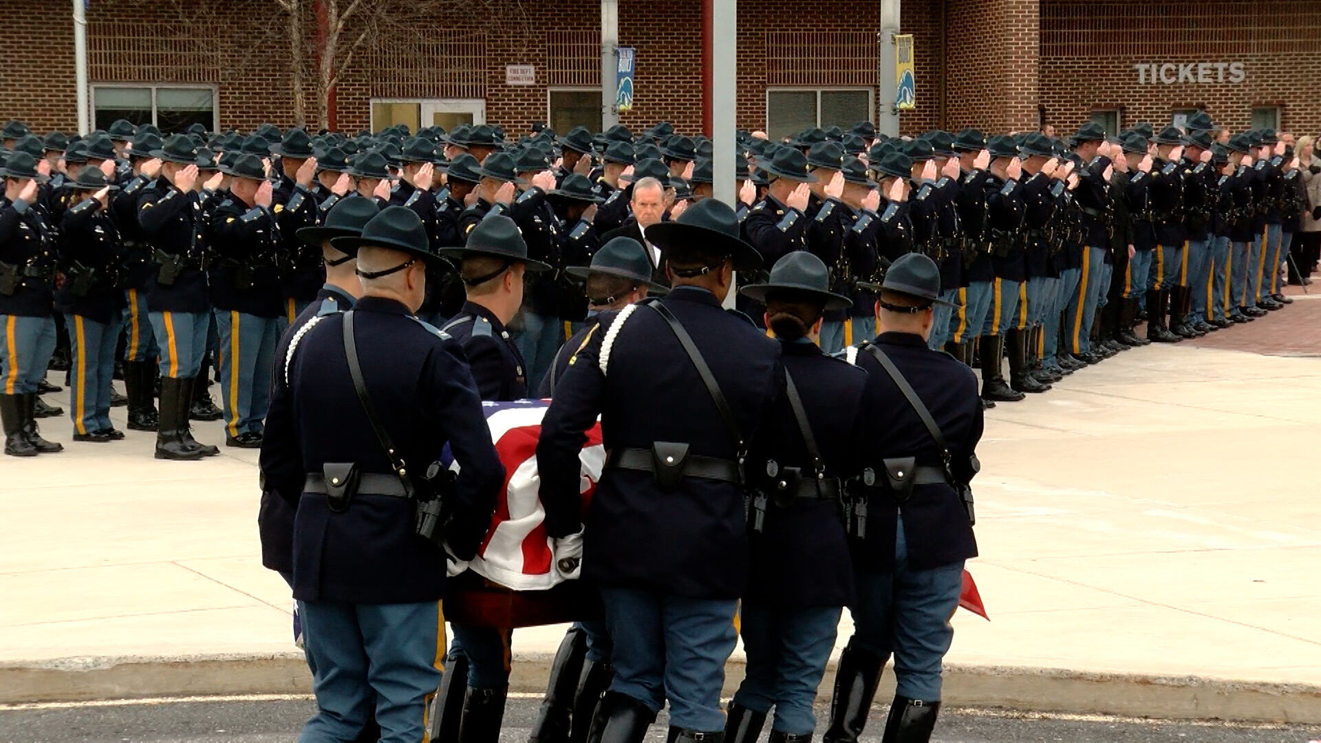 Hundreds gather to honor fallen trooper Matthew “Ty” Snook | Latest ...