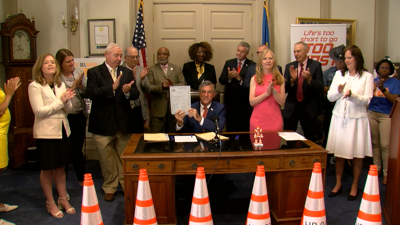 delaware road safety signing