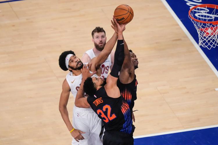 Cavaliers Knicks Basketball