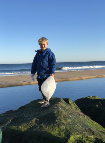 Students Cleaning Up