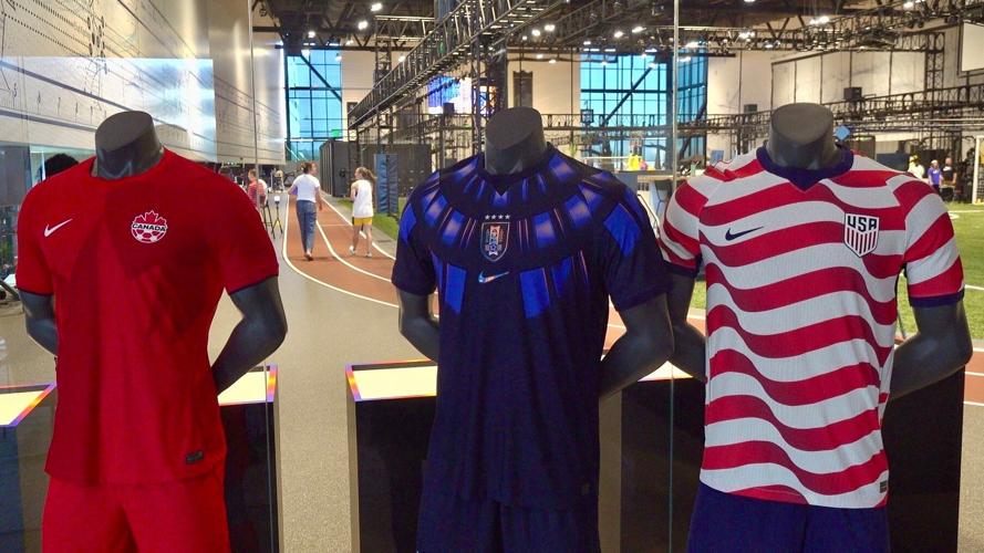 WCup Soccer Making the Uniforms
